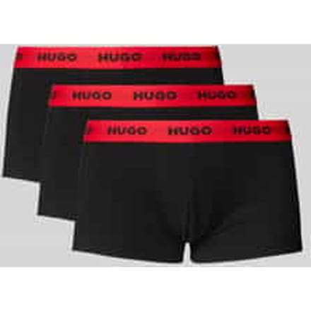 Boxershort met labeldetails in een set van 3 stuks