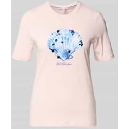 regular fit T-shirt van puur katoen model 'KITA'