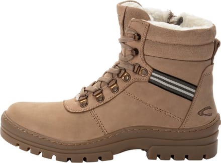 camel active Veterschoen van echt nubuckleer - Maat womenswear-37 - Beige