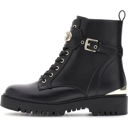 Guess dames veterschoen Olanna zwart