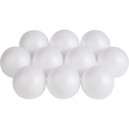 VBS Piepschuim bal, Ø 10 cm, 10 stuks