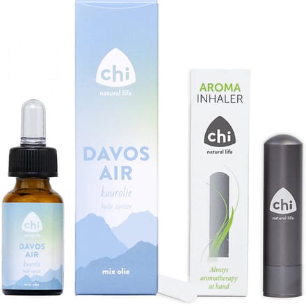 Chi aroma inhaler samen met davos kuurolie 10 ml