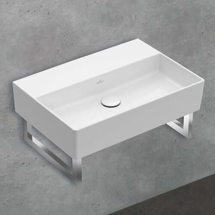 Villeroy & Boch Memento 2.0 washbasin 60 cm without tap hole, without overflow 4A226301
