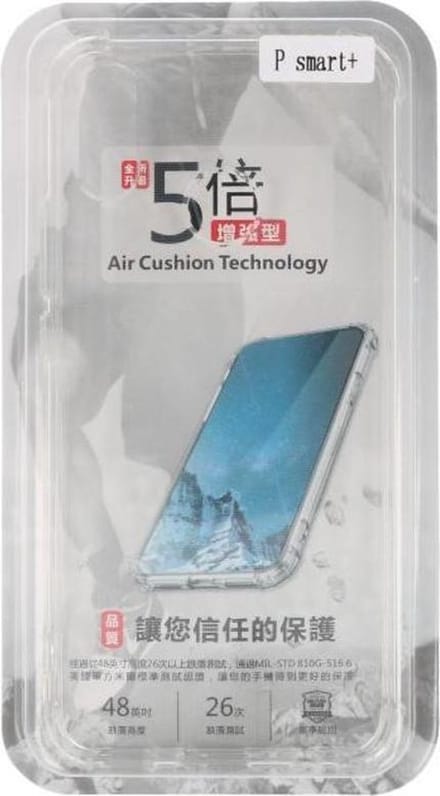 Schokbestendig transparant TPU hoesje Huawei P Smart Plus