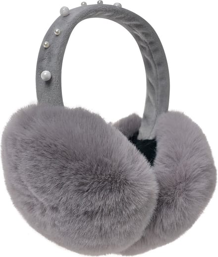 Juleeze Oorwarmers Meisjes Grijs Polyester