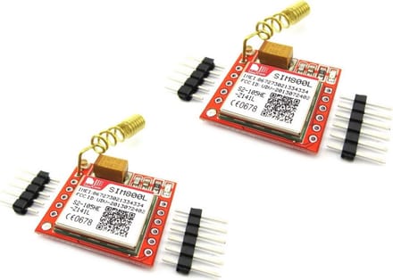 GSM GPRS Modules - Quadband Antenne Boards - IoT Projecten - Compact Ontwerp - 2.5x2.3cm
