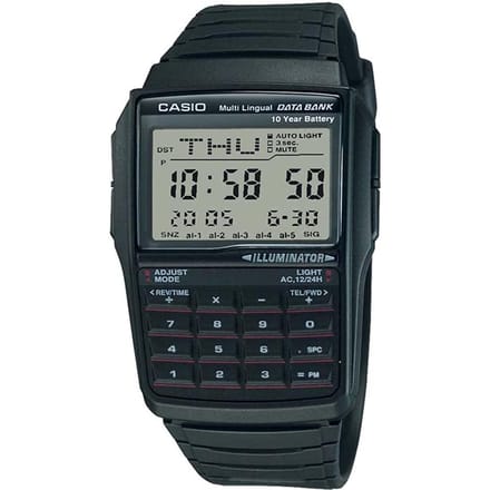 Casio Databank DBC-32-1A 37mm WR 30mt