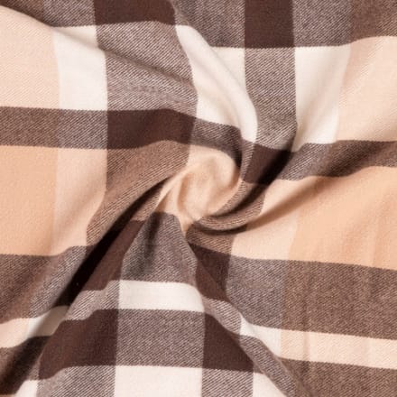 HOMLA Melrose plaid in ruitpatroon, 150x200 cm, zacht polyester