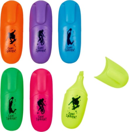 Neon Markers 'Cool Sports'
