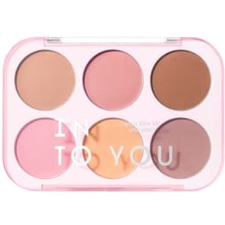 INTO YOU - Six-Color Blush Palette #Six-Color Blush Palette - 15g