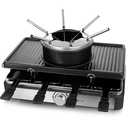 Emerio Rg-124930 Gourmet En Fondue Set Zwart/Rvs