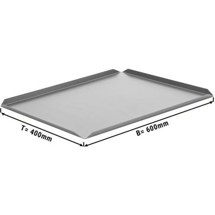 GGM Gastro (5 stuks) Vitrineplateau - Aluminium - 600x400x10mm - zilver zilver
