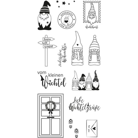Clear Stamps "Kabouter post"