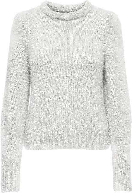 Only Lanni Glitter Puff Gebreide Trui Dames - Maat S