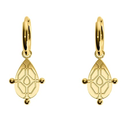 Victorious Oorbellen Dames Goud – druppel oorbellen – 2CM