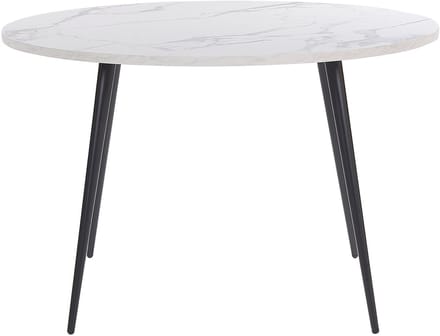 ODEON - Eettafel - Wit - 120 x 120 cm - MDF