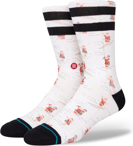 Stance Shranta Crew Sneaker Sokken - Offwhite - Maat 38-42
