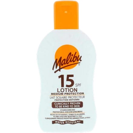 Malibu SPF 15 Medium Bescherming Waterbestendige ZonnecrÃ¨me - 200 ml