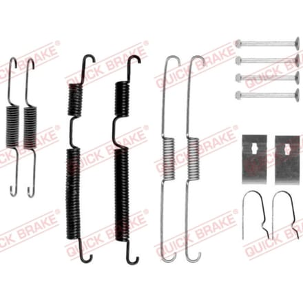 Toebehorenset, remschoenen QUICK BRAKE 105-0024