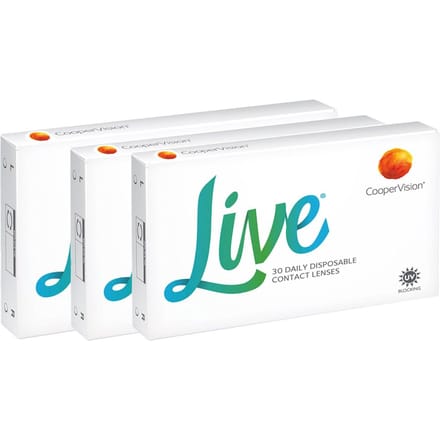 Live Daily Disposable (90 lenzen)