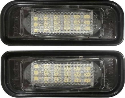 Mercedes W220 LED kentekenverlichting unit - canbus versie