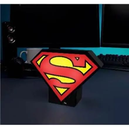 Paladone DC Comics Superman Bureau Lamp - Geel, Rood, Zwart