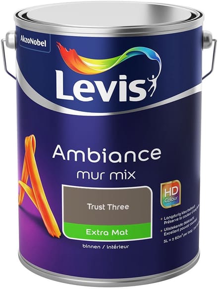 Levis - Ambiance Mur Extra Mat Mix - Trust Three - Mengverf - 5 L