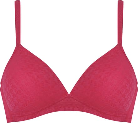 Naturana - Soft bh met pied de poule patroon - 5665 - Casis - 80D