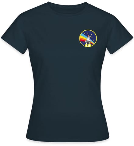 NASA STS 27 Insigne T-Shirt Dames
