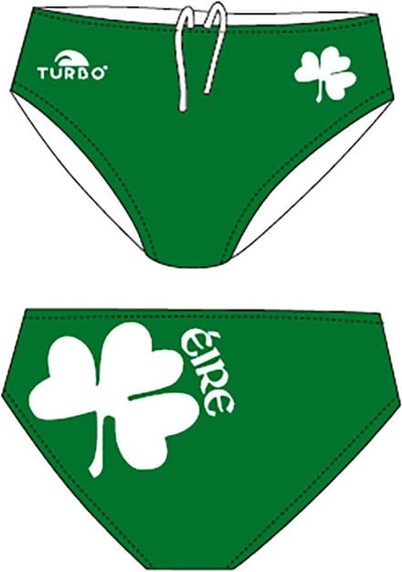 Turbo Eire Ireland Zwemslip Groen M Man