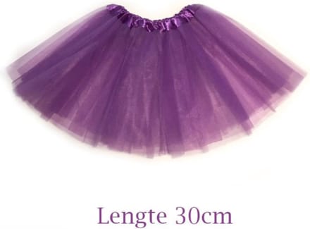 Tutu - Paars Kind - 30 cm
