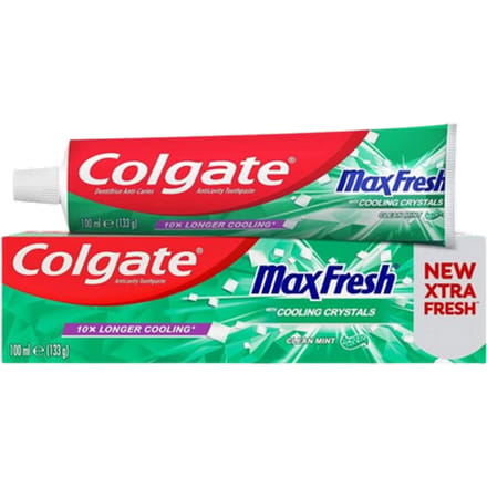 Colgate - Tandpasta - MaxFresh with Cooling Crystals - Clean Mint - 100ml