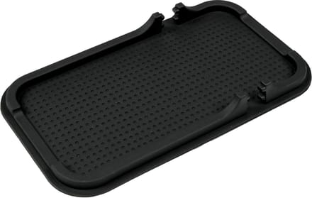 Benson Anti-slip mat en telefoonhouder - 84 x 161 mm - zwart - 2-in-1 ontwerp