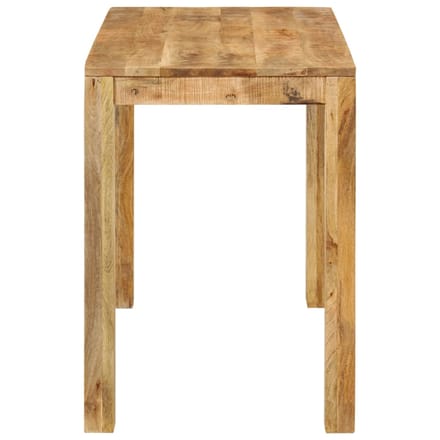 vidaXL - Eettafel - 110x55x76 - cm - massief - mangohout