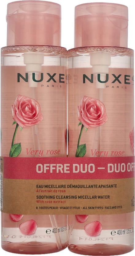 Nuxe Very Rose Micellar Water Duo 800 ml - 2 x 400ml
