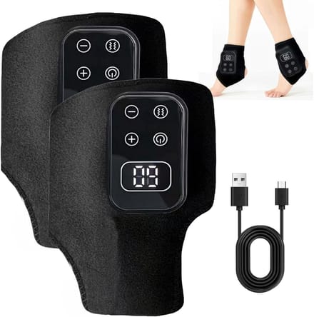Voetmassager - Massage Apparaat - Ontspanning Thuis - Draadloos Ontwerp - 2 Stuks