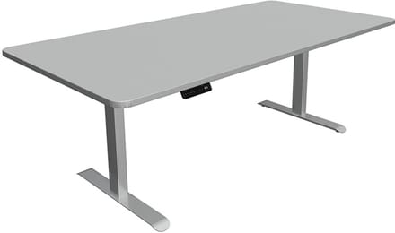 Zit sta bureau Move-3 premium grijs 200x100cm
