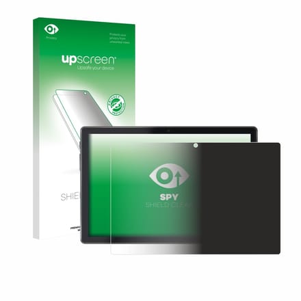 upscreen - privacy screenprotector voor Lisciani Mio Tab 10" - Folie Beschermfolie Blauwlichtfilter
