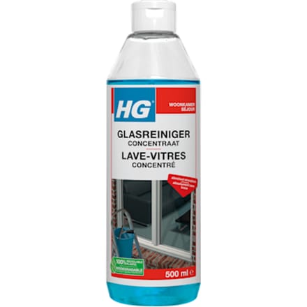 Hg glasreiniger concentraat 500 ml