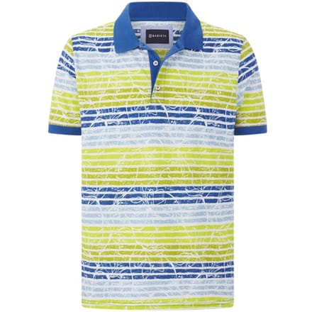 Babista herren Poloshirt - 64/66 - geel - Plus Size