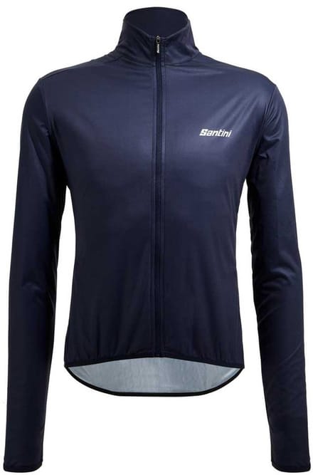 Santini Packable Windbreaker Jas Blauw L Man,Vrouw