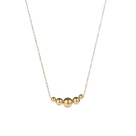 Day&Eve by Go Dutch Label Collier Balletjes Zilver