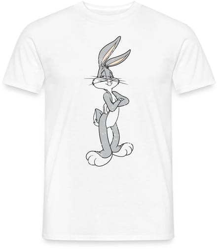 Looney Tunes Bugs Bunny Vintage T-Shirt Heren