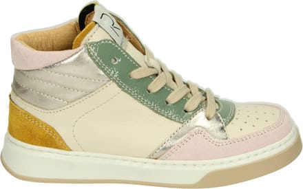 Romagnoli - 5363R163 - Half-hoogMeisjesKindersneakers - Kleur: Wit/beige - Maat: 31