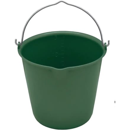 Flexibele plastic stalemmer met metalen handvat V-Plast