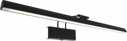 Wandlamp | 60 cm | litho LED | 2 lichts | LED | zwart | metaal | moderne design verlichting