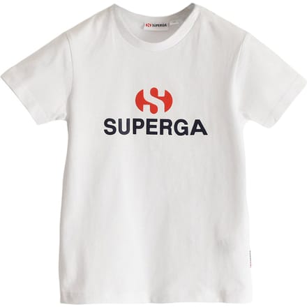 Superga Kinderen/Kinderen Logo T-shirt (Wit)