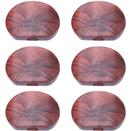 6 STUKS Set Stemmechanieken Machinekoppen Acryl Knoppen voor Gitaar(#5) gray