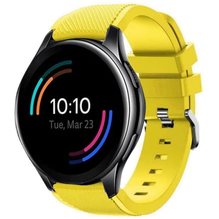 OnePlus Watch siliconen band (geel)