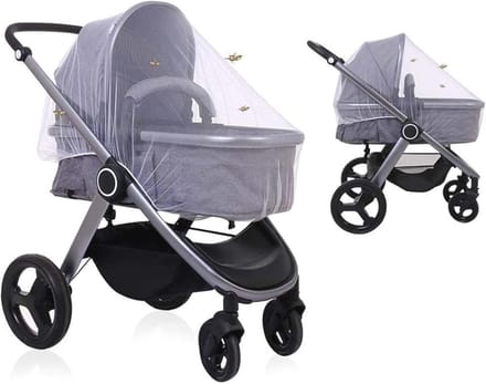 Universele insectenbescherming voor kinderwagens en buggy's